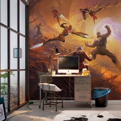 Papel pintado fotográfico no tejido - Avengers Epic Battle Titan - tamaño 250 x 280 cm