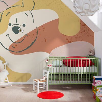 Papel pintado fotográfico no tejido - Winnie the Pooh Bee - tamaño 400 x 280 cm