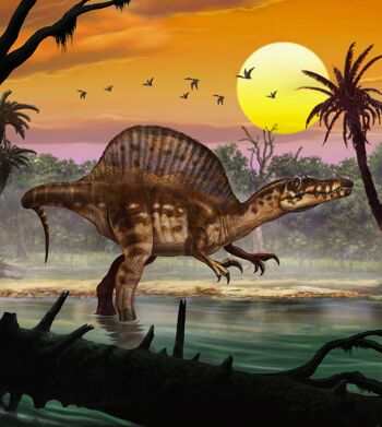 Papier peint photo intissé - Spinosaurus - format 250 x 280 cm 2