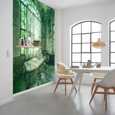 Vlies Fototapete - Stanza Verde - Größe 200 x 280 cm