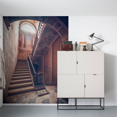 Vlies Fototapete - Treppenkunst - Größe 200 x 280 cm