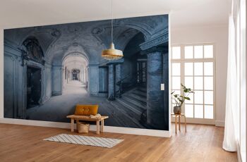Papier peint photo intissé - Villa Blue - format 400 x 280 cm 1
