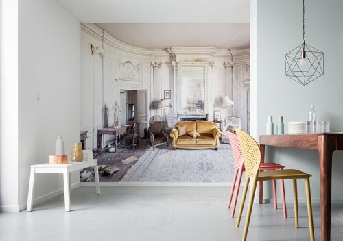 Buy wholesale Non-woven photo Room size 280 White wallpaper - x 400 cm 
