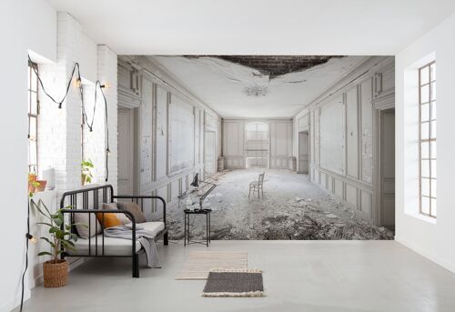 Vlies Fototapete - White Room II - Größe 400 x 280 cm