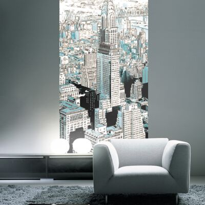 Papel pintado fotográfico no tejido - Gotham - tamaño 200 x 250 cm