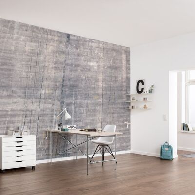 Non-woven photo wallpaper - Concrete - size 400 x 250 cm