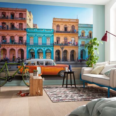 Non-woven photo wallpaper - Havana - size 400 x 260 cm