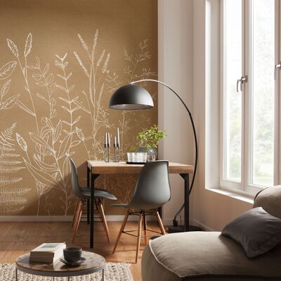 Non-woven photo wallpaper - Herbs Garden - size 200 x 250 cm