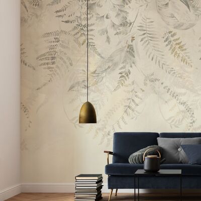 Non-woven photo wallpaper - herbarium - size 200 x 250 cm