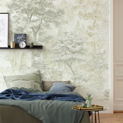 Non-woven photo wallpaper - Noble Trees - size 200 x 250 cm