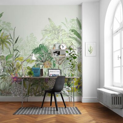 Papel pintado fotográfico no tejido - Hortus - tamaño 250 x 250 cm