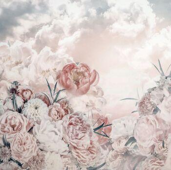 Papier peint photo intissé - Blossom Clouds - format 250 x 250 cm 2
