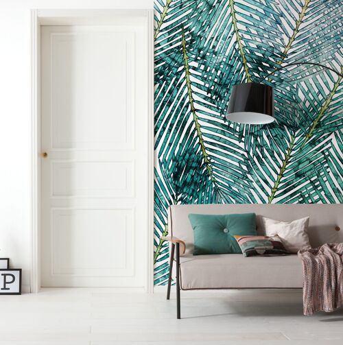 Buy wholesale Non-woven photo wallpaper - Palm Canopy - size 200 x 250 cm