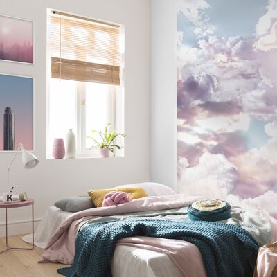 Papel pintado fotográfico no tejido - Panel Nubes - tamaño 100 x 250 cm