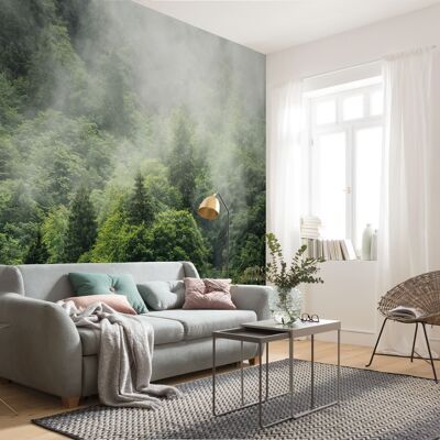 Non-woven photo wallpaper - Forest Land - size 400 x 250 cm