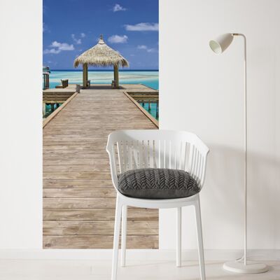 Vlies Fototapete - Beach Resort - Größe 100 x 280 cm