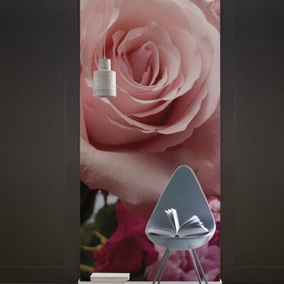 Papel pintado fotográfico polar - aroma de rosa - tamaño 100 x 280 cm