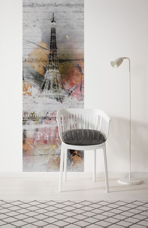 Vlies Fototapete - Paris - Größe 100 x 280 cm