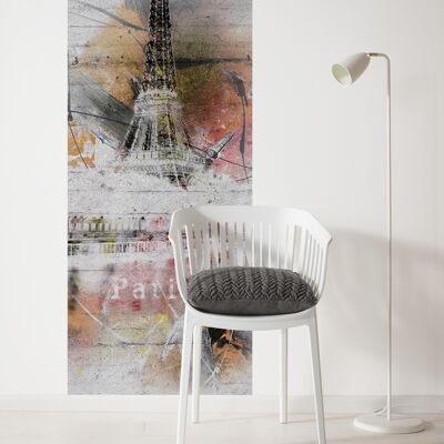 Non-woven photo wallpaper - Paris - size 100 x 280 cm