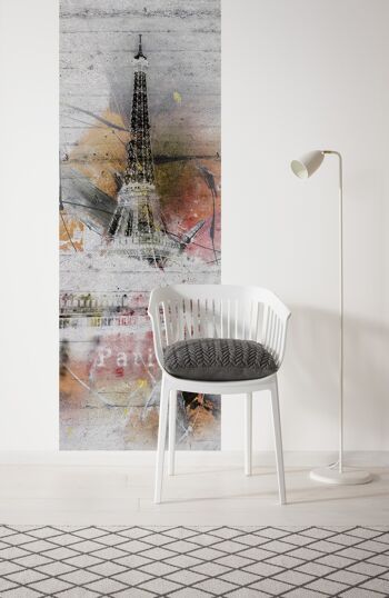 Papier peint photo intissé - Paris - format 100 x 280 cm 1