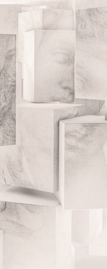 Papier peint photo intissé - Panneau Cléopâtre - format 100 x 250 cm