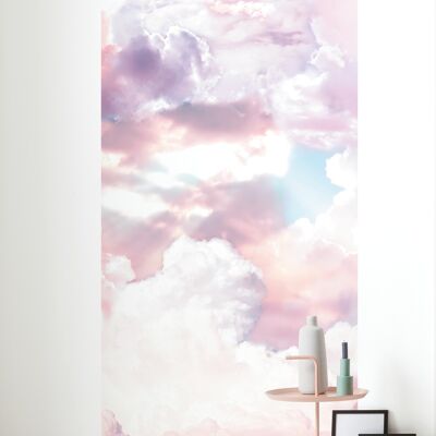 Papel pintado fotográfico no tejido - Panel de nubes - tamaño 100 x 250 cm