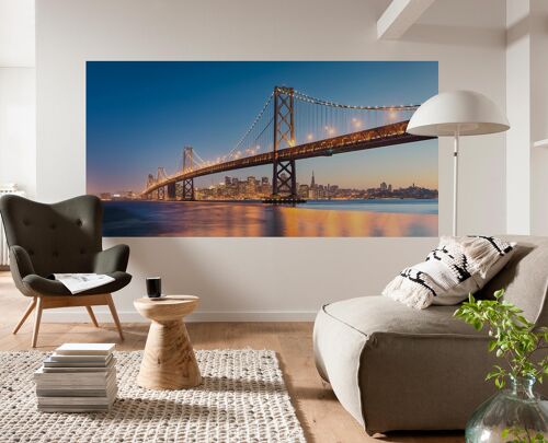 Vlies Fototapete - Spectacular San Francisco - Größe 200 x 100 cm