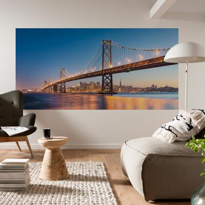 Non-Woven Photo Wallpaper - Spectacular San Francisco - Size 200 x 100 cm