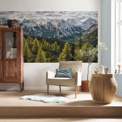 Papel pintado fotográfico no tejido - Dolomitas salvajes - tamaño 200 x 100 cm