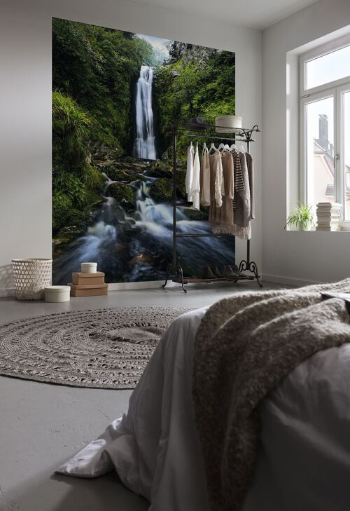 Vlies Fototapete - Glenevin Falls - Größe 200 x 250 cm