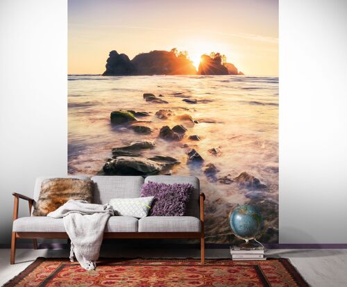 Vlies Fototapete - Island Dreaming - Größe 200 x 250 cm