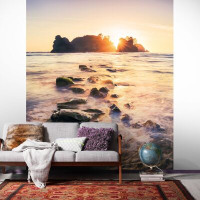 Vlies Fototapete - Island Dreaming - Größe 200 x 250 cm