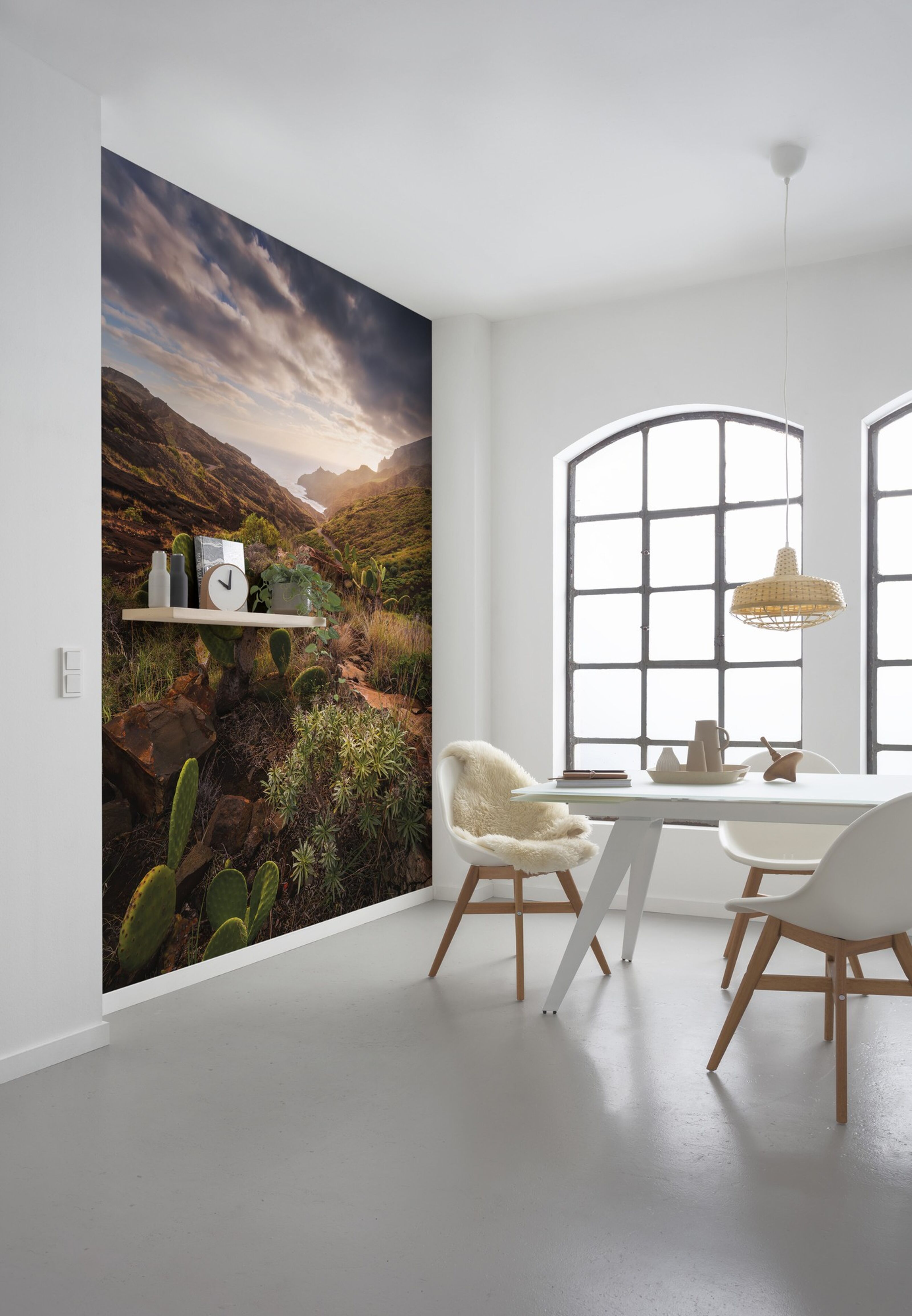 Buy wholesale Non-woven photo wallpaper - warm light - size 200 x 280 cm