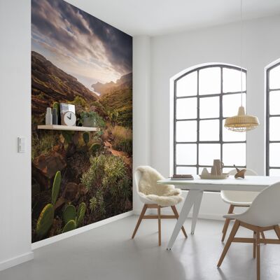 Papel pintado fotográfico no tejido - luz cálida - tamaño 200 x 280 cm