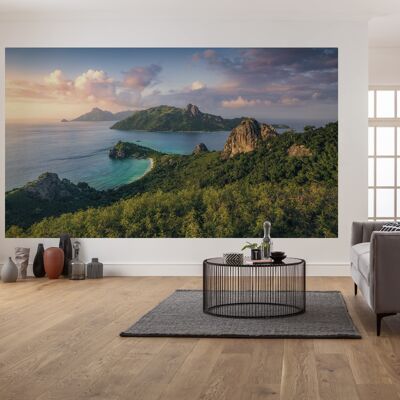 Vlies Fototapete - Monkey Island - Größe 350 x 200 cm