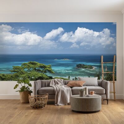 Papel pintado fotográfico no tejido - The Sea View - tamaño 400 x 200 cm