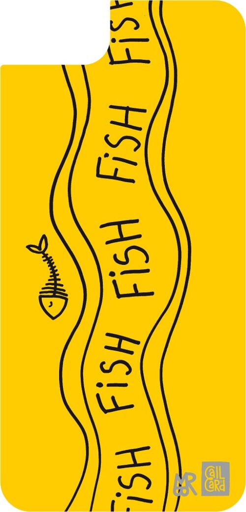 Callcard® iPhone7/8 Fishriver yellow