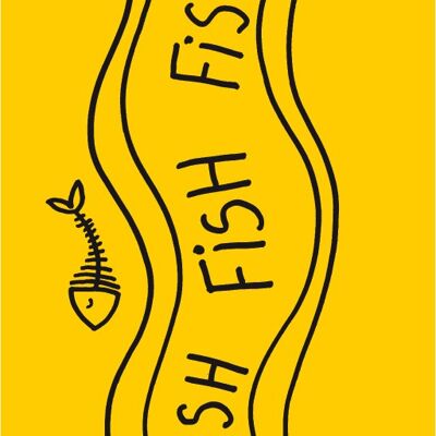 Callcard® iPhone7 / 8 Fishriver giallo