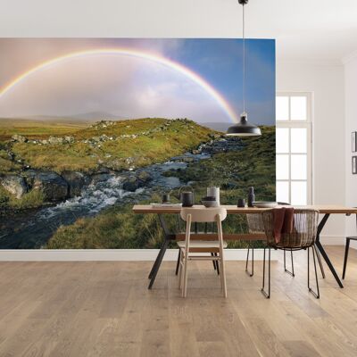Vlies Fototapete - Coloured Faeroer - Größe 450 x 280 cm