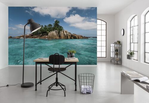 Buy wholesale Non-woven photo 450 island - - x treasure 280 wallpaper cm size