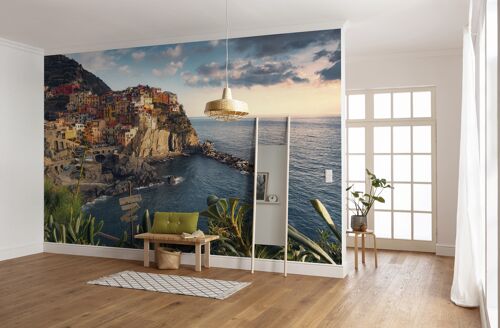 Vlies Fototapete - The picturesque Village - Größe 450 x 280 cm