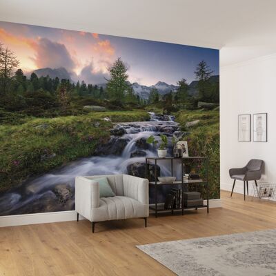 Vlies Fototapete - Wild Paradise - Größe 450 x 280 cm