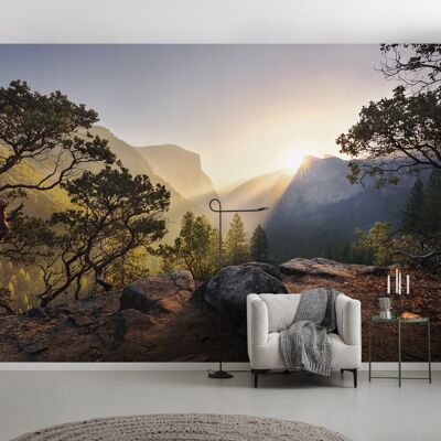 Carta da parati fotografica in tessuto non tessuto - Yosemite's Secret - dimensioni 450 x 280 cm