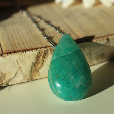 Gemstone necklace - Amazonite