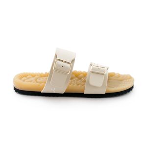 Sandale végétalienne de réflexologie beige YS Slipper