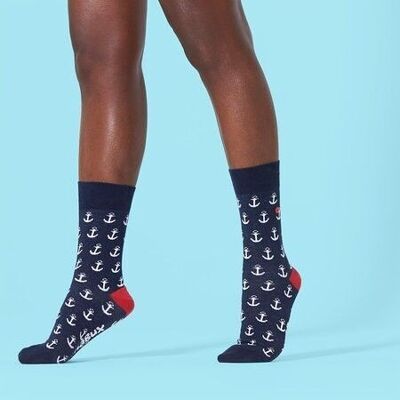 Kapitän. Unisex-Socken. Für Männer, Frauen und Kinder