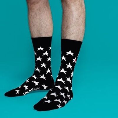 Das Schwarze. Unisex-Socken. Für Männer und Frauen