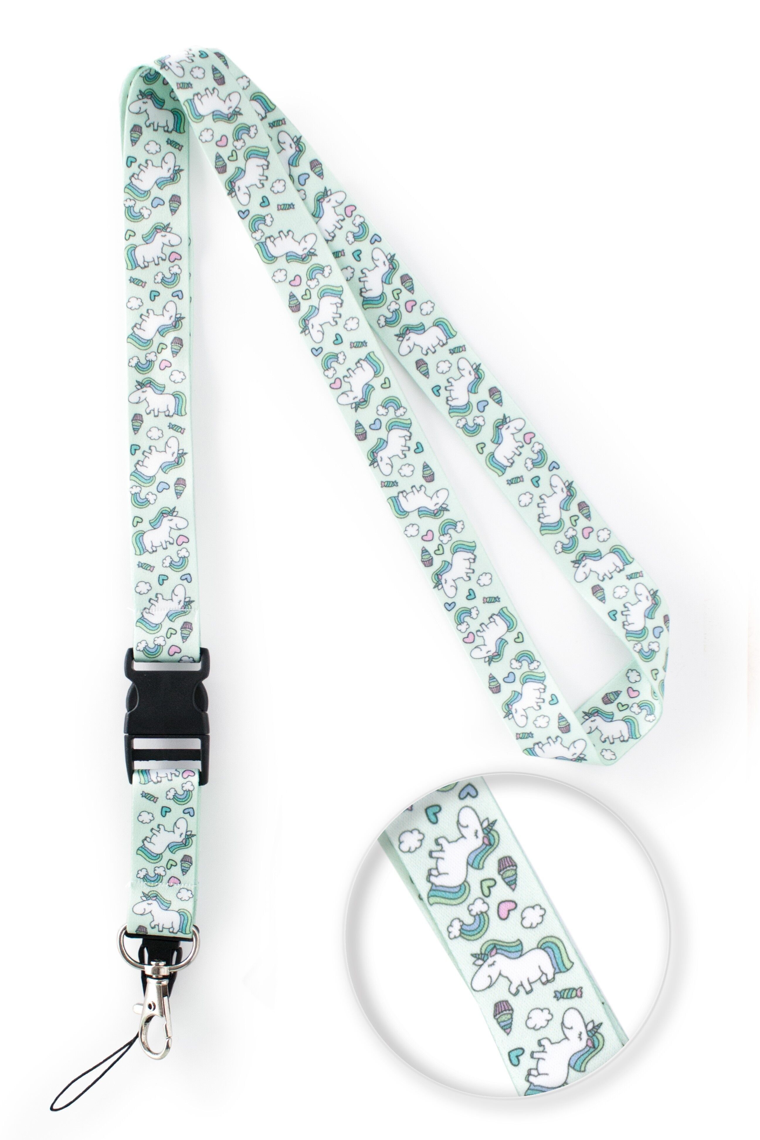 Lanyards - Ruban suspendu pour infirmière. Licorne