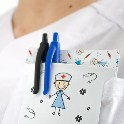 Mignoli. Salva tasca e proteggi accappatoio. Astuccio. Porta penna. Protezione tascabile.