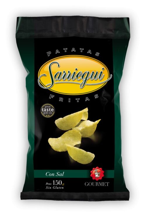 Chips de pomme de terre Premium Salé Gourmet Sarriegui